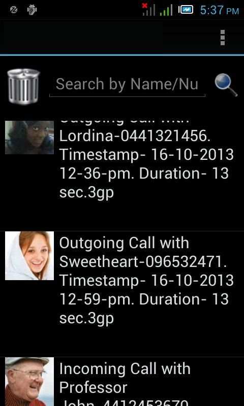 Automatic Call Recorder स्क्रीनशॉट 24
