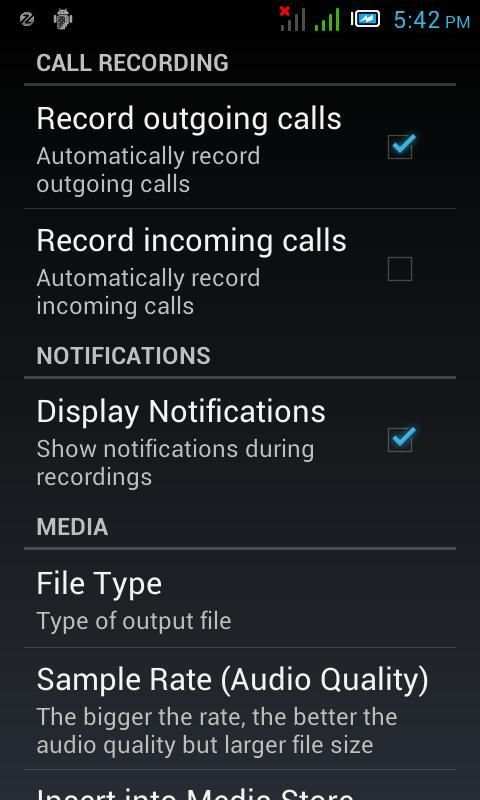 Automatic Call Recorder स्क्रीनशॉट 19