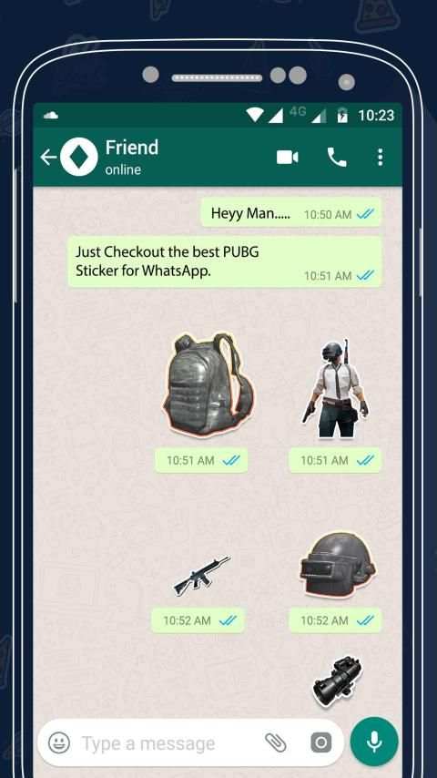 Pubg Sticker For Whatsapp screenshot 4