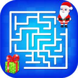 Kids Maze : Educational Puzzle Christmas Fun