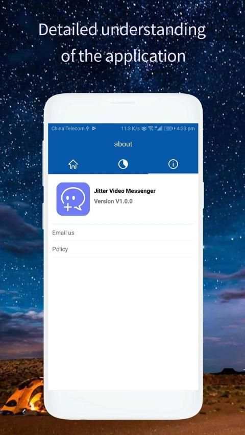 Jitter Video Messenger screenshot 1