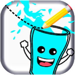 ikon Feed Me Water - One Line Drawing Puzzles