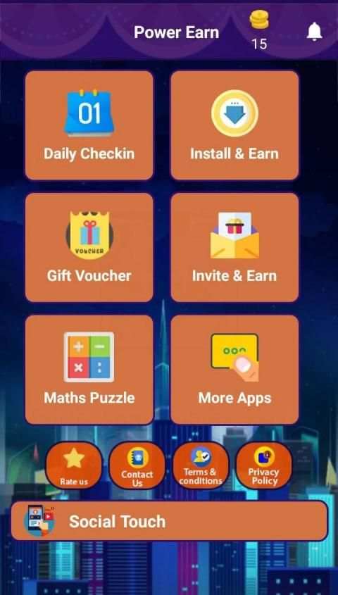 Power Earn : Maths puzzle , Solve And Earn स्क्रीनशॉट 1