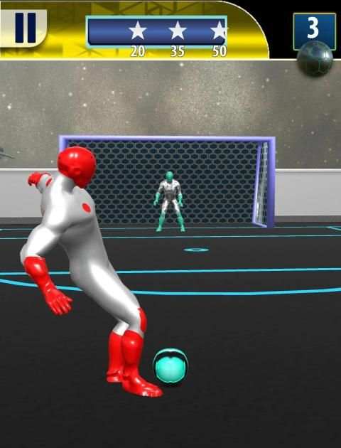 Boot Soccer – Robot Kicks Penalty Game screenshot 1