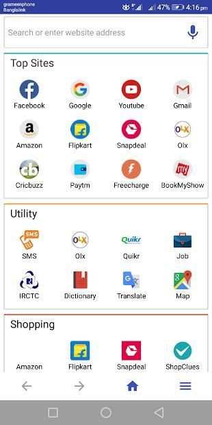Opira Mini Browser -Fast Download Private & Secure स्क्रीनशॉट 8