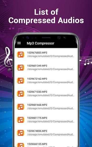 Mp3 Compressor - Audio Compressor & Resizer screenshot 1