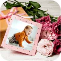 Flower Photo Frame