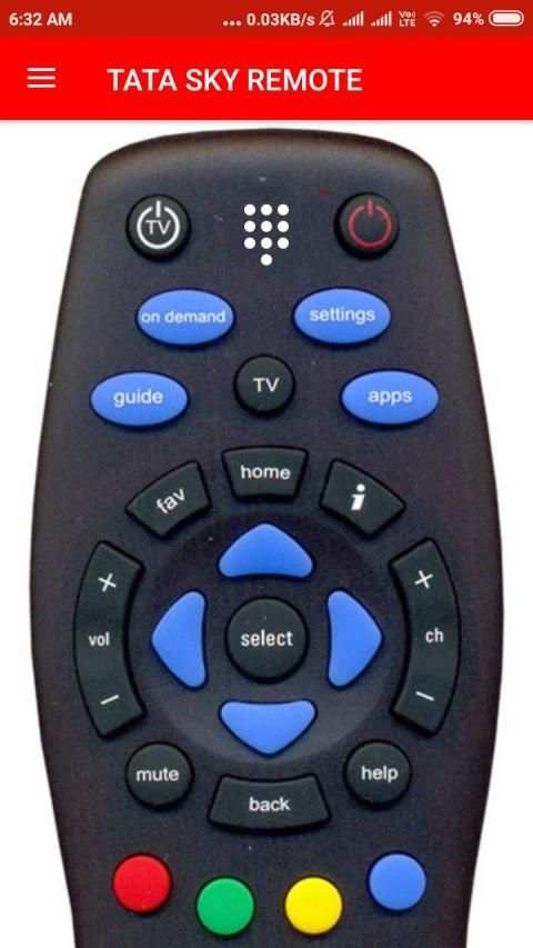 Tata Sky Remote App screenshot 4