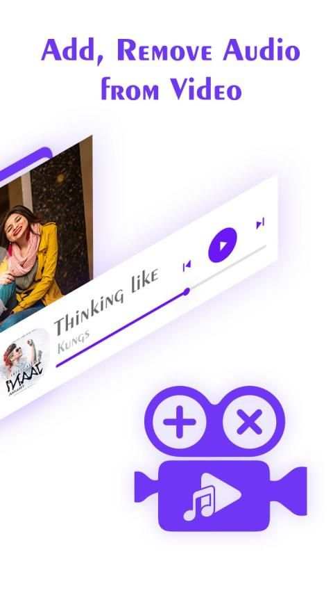 Audio Video Mixer: Add, Remove Audio from Video स्क्रीनशॉट 2