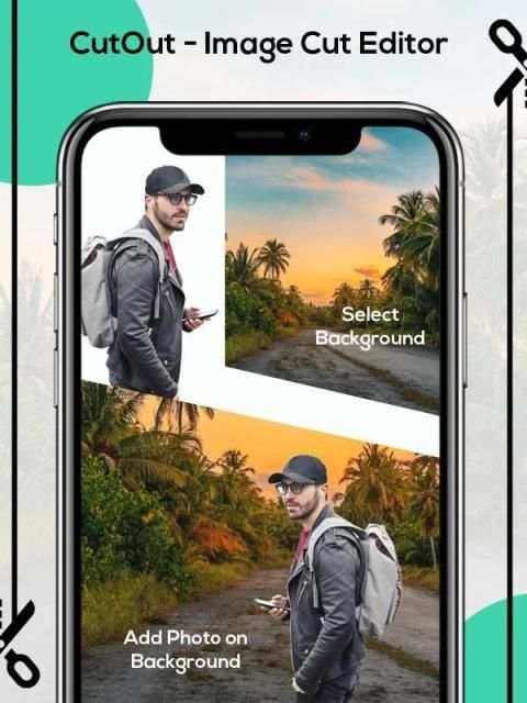 Cut Out Image Cut Editor screenshot 2