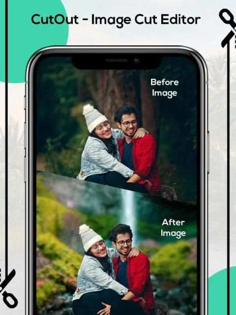 Cut Out Image Cut Editor screenshot 1