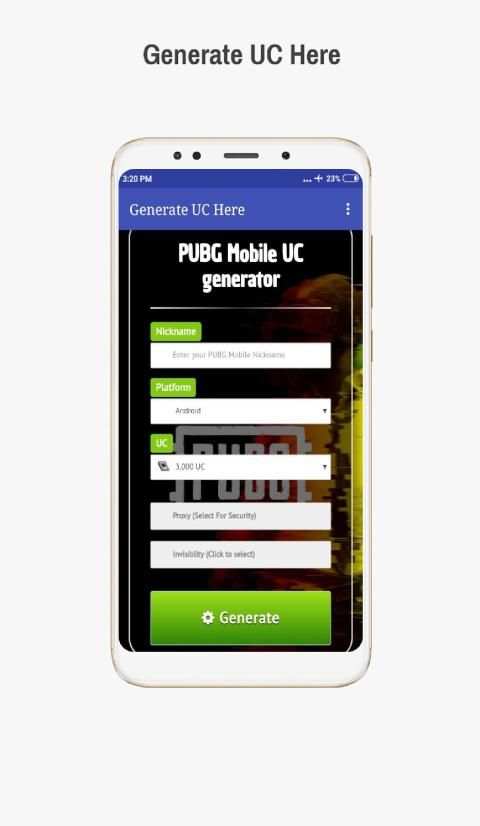 PUBG Free UC & BP screenshot 1
