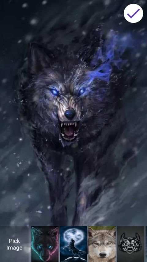 Wolf Lock Screen screenshot 1