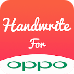 Handwrite Font for OPPO Phone आइकन