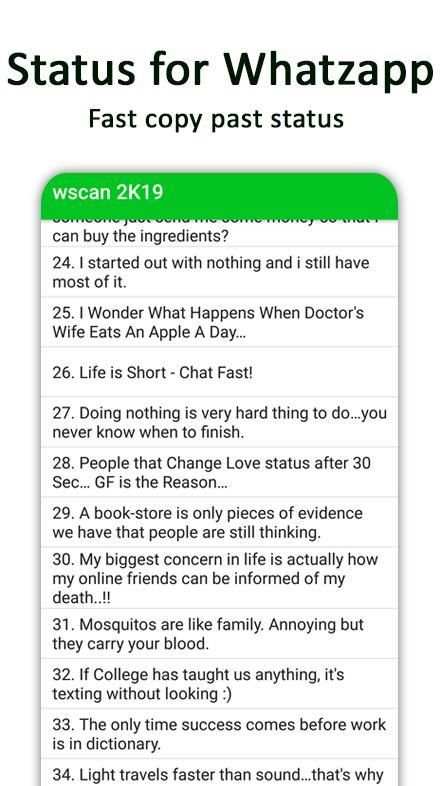 Status & gif for Messenger 2019 screenshot 2