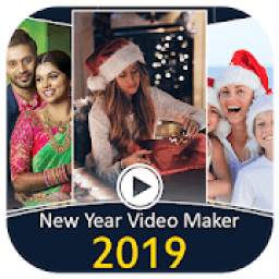 Happy New Year Video Maker 2019 - Photo Slideshow