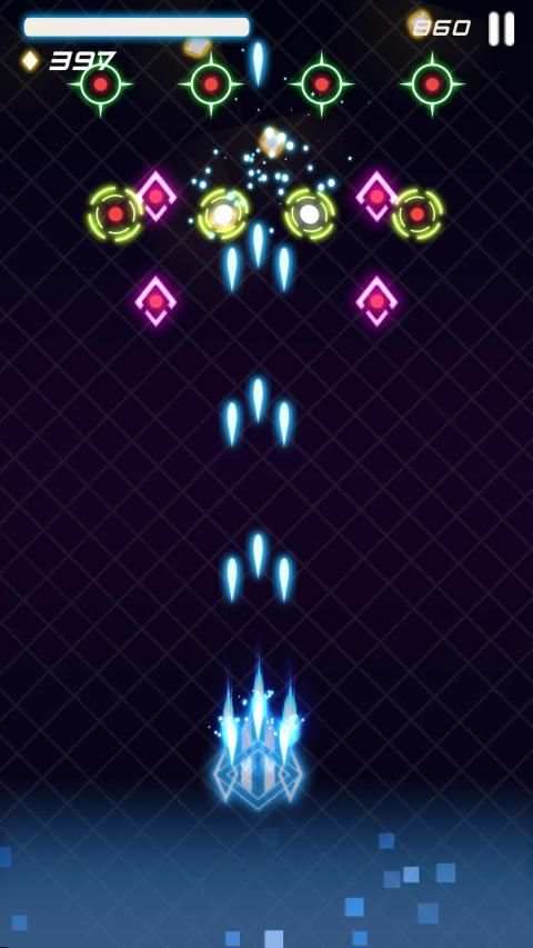 Cyber Hunter: Space Shooter स्क्रीनशॉट 4
