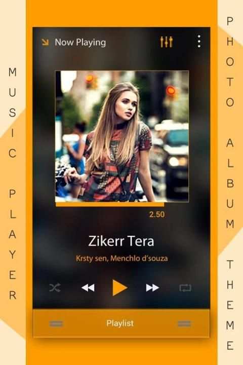 Free Music Player - Mp3 player स्क्रीनशॉट 1