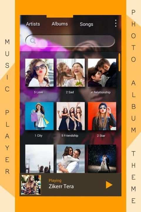 Free Music Player - Mp3 player स्क्रीनशॉट 3