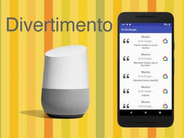 Guida per google home - Italia - comando vocale screenshot 1