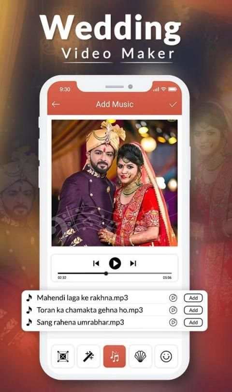 Wedding Video Maker - Wedding Video Graphy स्क्रीनशॉट 3