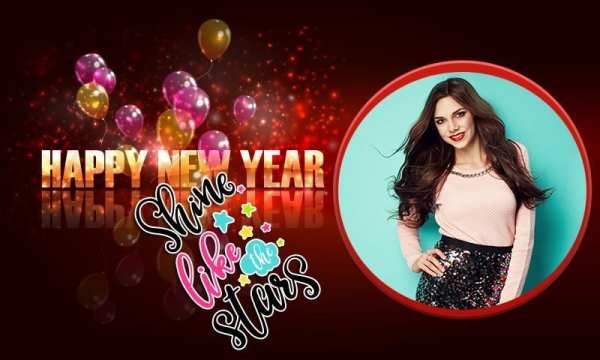 New Year Photo Frames स्क्रीनशॉट 8
