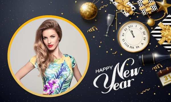 New Year Photo Frames स्क्रीनशॉट 6