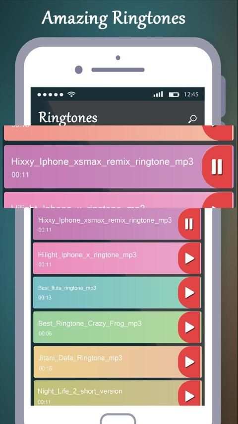 Iphone Ringtones Collection for Android Set Free screenshot 3