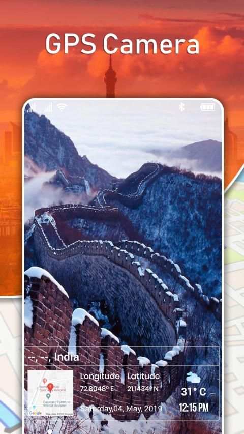 GPS Map Camera - Photo With Location screenshot 4