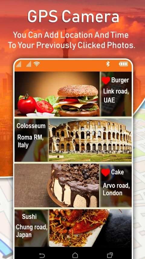 GPS Map Camera - Photo With Location स्क्रीनशॉट 3