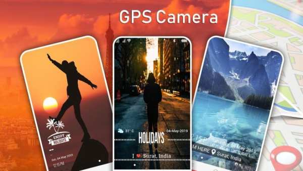 GPS Map Camera - Photo With Location स्क्रीनशॉट 2