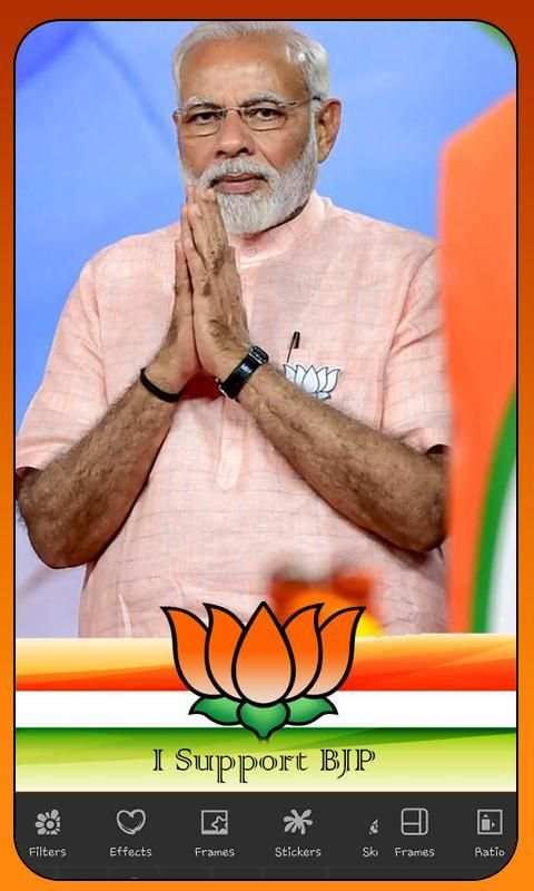 Photo Editor for Bjp: Bjp Flex Maker 2019 स्क्रीनशॉट 6
