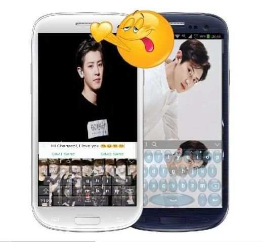 EXO Chanyeol Keyboard screenshot 2