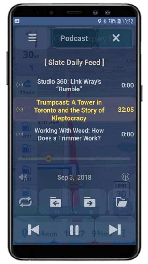 NaviPlayer - Car Media Player(Waze,Sygic,Maps) screenshot 6
