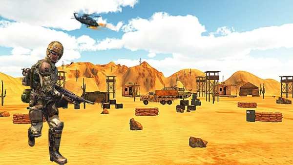 Desert Sniper Special Forces 3D screenshot 1