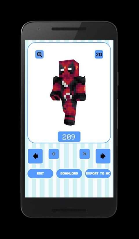 Heroes Skins for Minecraft PE screenshot 5