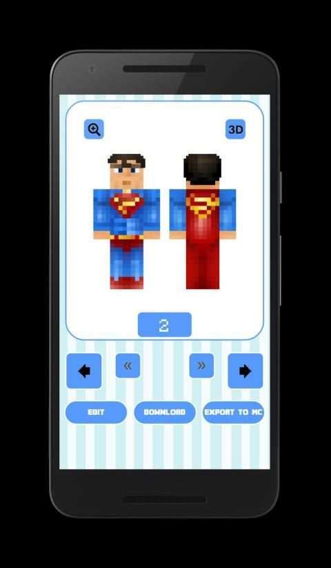 Heroes Skins for Minecraft PE screenshot 3