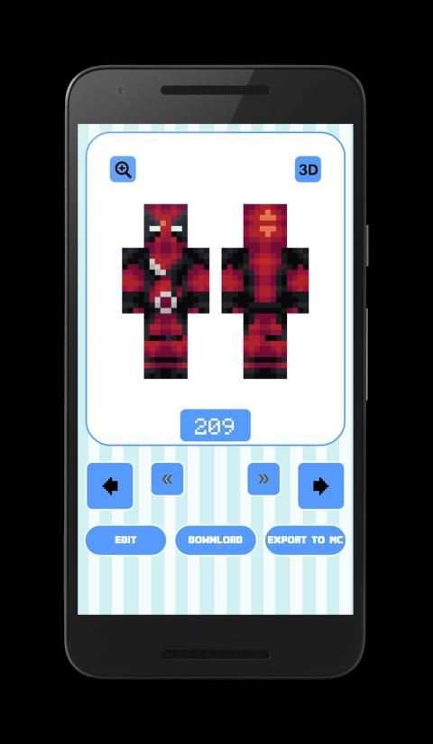 Heroes Skins for Minecraft PE screenshot 4