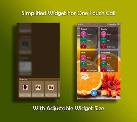 Contact Widget screenshot 3