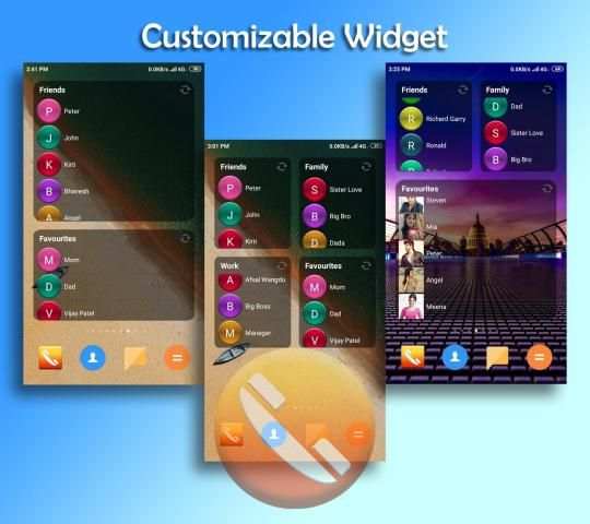 Contact Widget screenshot 1