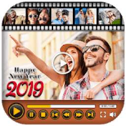 Happy New Year Video Maker With Music