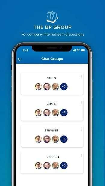 BP Group Intranet screenshot 3