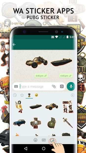 WA Stickers For PUBG-PUBG Whatsapp Stickers screenshot 4