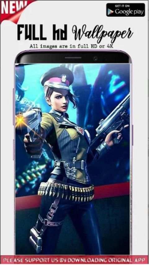 Free Fire HD Wallpaper 2019 स्क्रीनशॉट 1