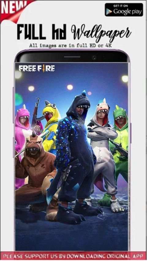 Free Fire HD Wallpaper 2019 स्क्रीनशॉट 3