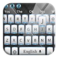 Textured Black and White Keyboard on 9Apps