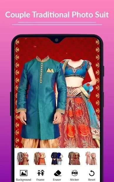 Couple Traditional Photo Suits screenshot 4