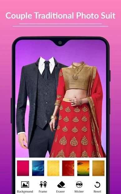 Couple Traditional Photo Suits screenshot 3