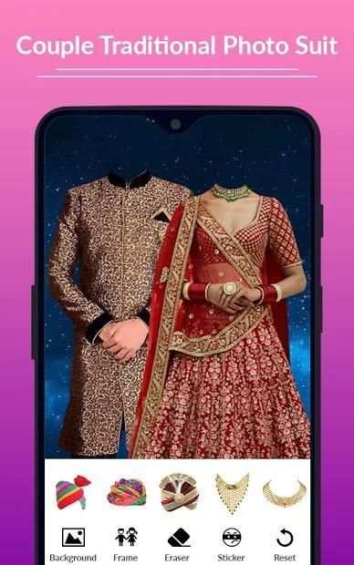 Couple Traditional Photo Suits screenshot 2