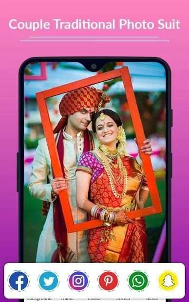 Couple Traditional Photo Suits screenshot 1